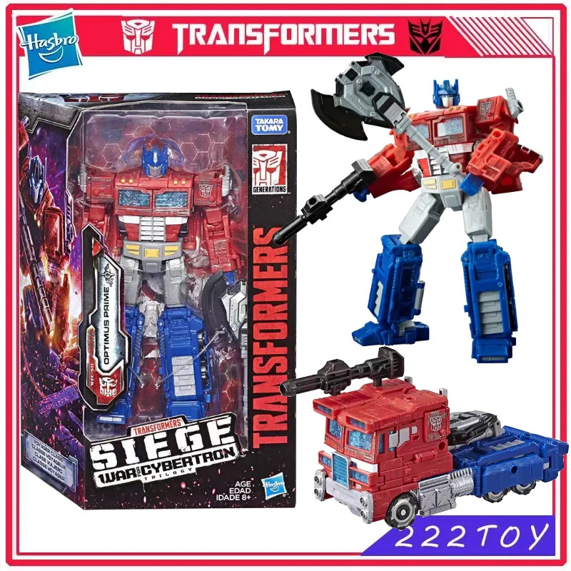 Neue Hasbro Transformers Classic Toys War for Cybertron Siege WFC-S11 Optimus Prime Anime-Modell Actionfiguren Roboter-Spielzeug Geschenke