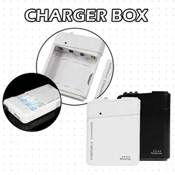 4 Slots AA Battery Charger USB Power Bank Rechargeable C5K5 Charger Charger Emergency Box AA Universal Charger External Bat R5M5