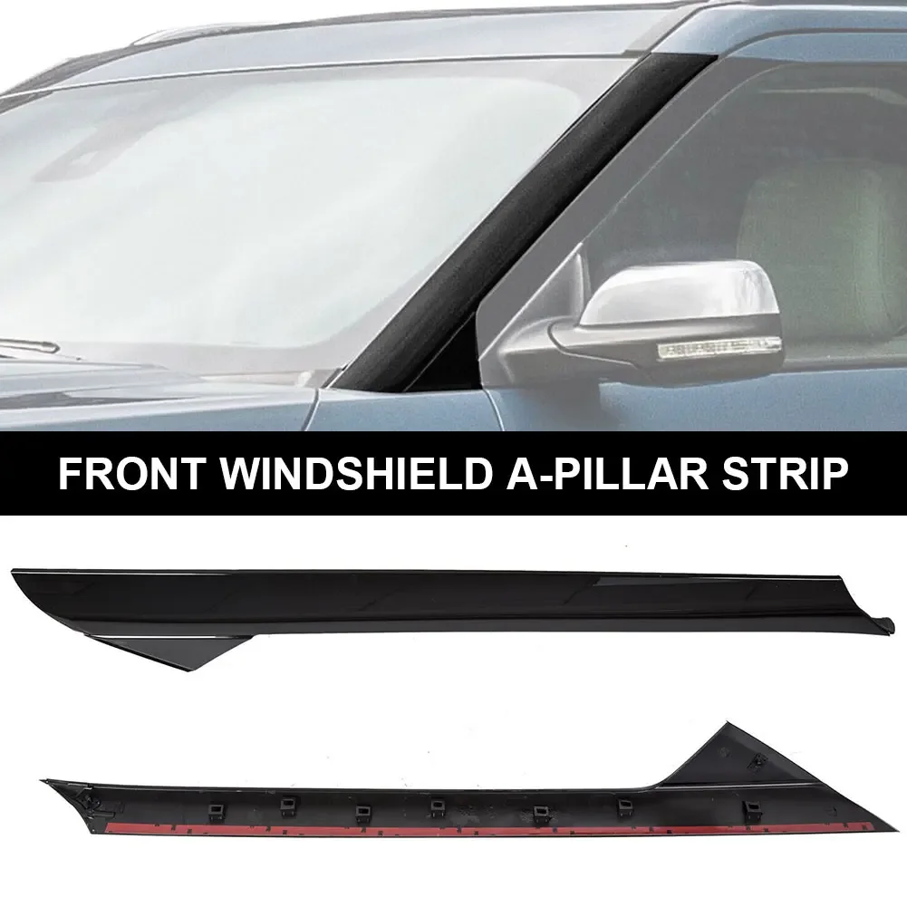 

2pcs for Ford Explorer 2011-2019 Windshield A-Pillar Molding Trim BB5Z-7803144-AA Molding Panel Left+Right