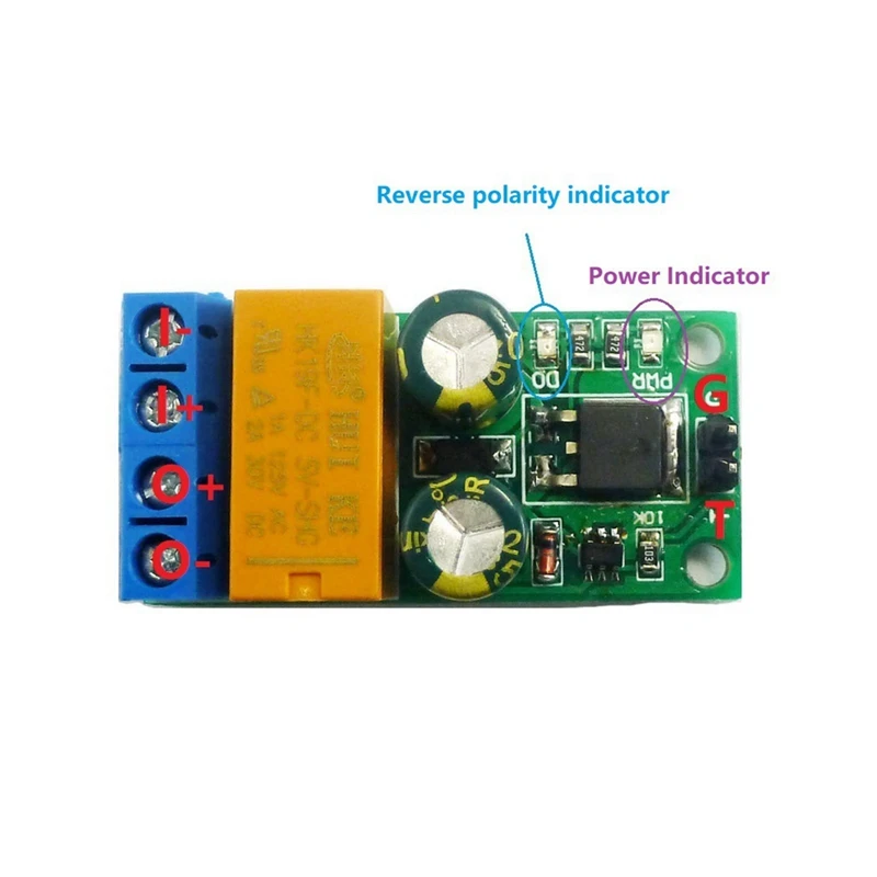 2A Self-Locking Bistable Reverse Polarity Controller Relay Module DR55B01 Motor Forward/Reverse Controller Board Easy Install