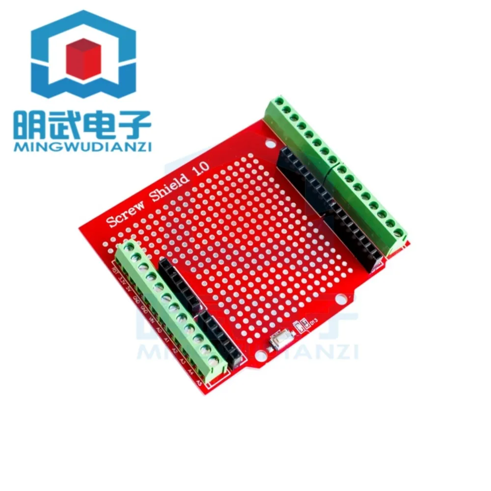 1PCS Assembled Binding Post Prototype Expansion Board Proto Screw Shield V1.0  For R3