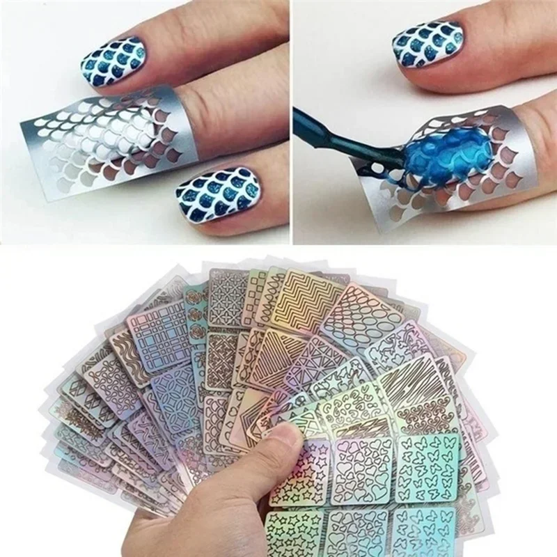 24pcs French Nail Sticker