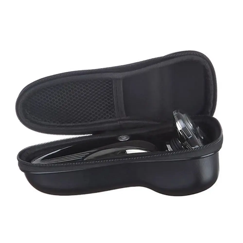 Caja de viaje con cremallera para Afeitadora eléctrica Braun Panasonic Philip, funda protectora para afeitadora EVA, bolsa de almacenamiento para afeitadora