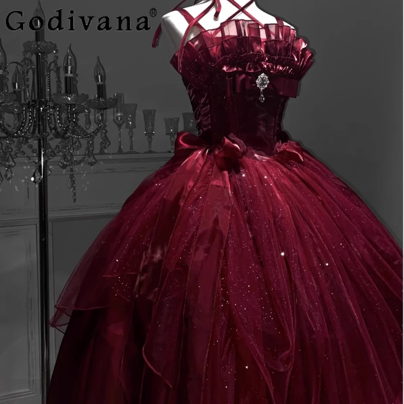 블루 공주 코스프레 드레스 여성 로리타 귀여운 로리타 파티 역할 놀이 Cos 드레스 소녀 여름 카니발 유니폼 드레스