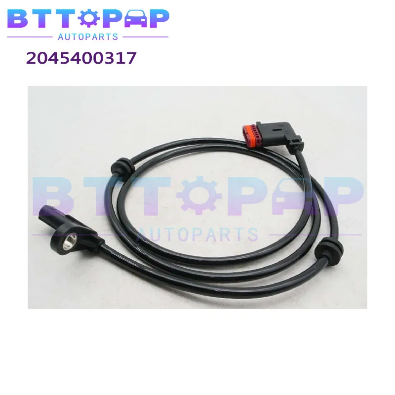 Rear Left Right ABS Wheel Speed Sensor for Mercedes Benz W204 C204 S204 C180 C200 C220 C250 C350 New A2045400317 2045400317