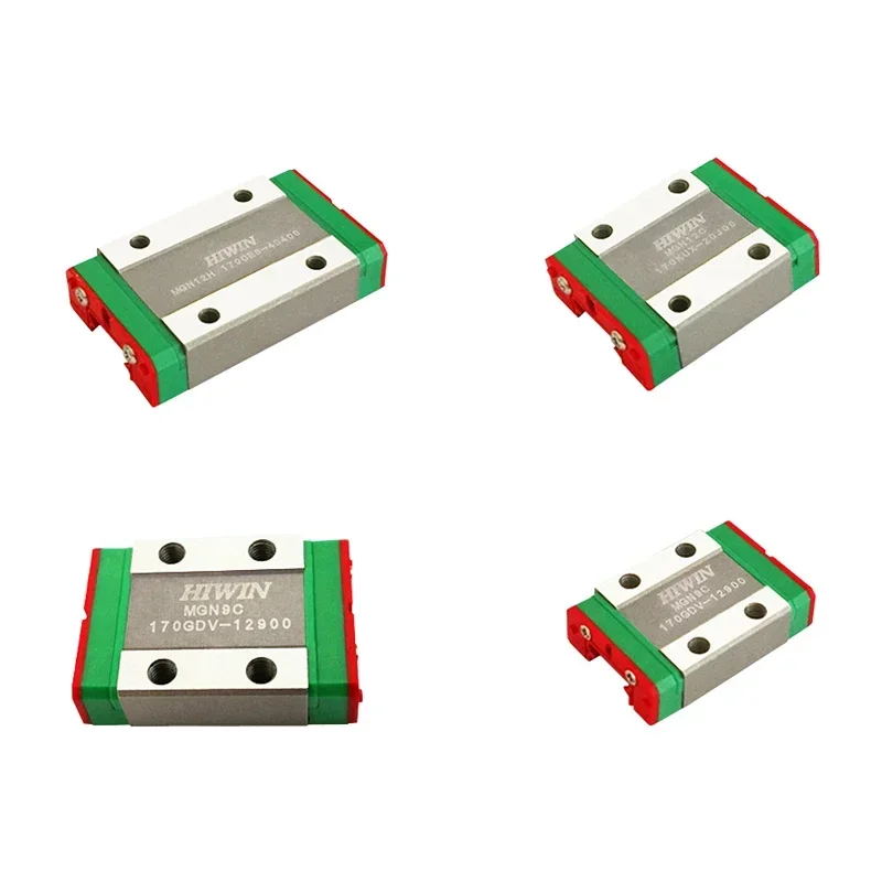 4pcs 100% original HIWIN linear block MGN7C MGN9C MGN12C MGN15C Block mini linear guide CNC Router part MGN7 MGN9 MGN12 MGN15