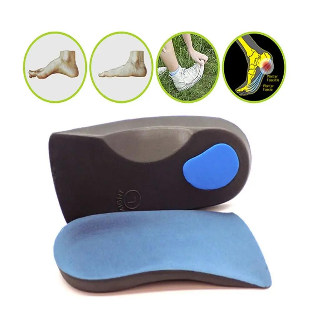 

3/4 Insoles Orthotic Shoe Inserts Arch Support Comfort Plantar Fasciitis Fallen Arches Flat Feet Anti Microbial Shoe Accessories