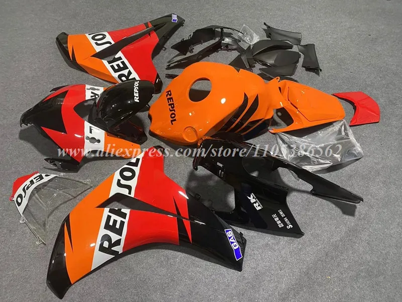 New ABS Motorcycle Fairings Kit Fit For HONDA CBR1000RR 2008 2009 2010 2011 Bodywork Set Custom Repsol