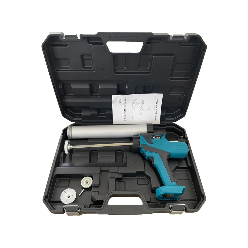 Lithium Battery Car Glass Glue Gun Cordless Machine Caulking Sealant Suitable for Doors and