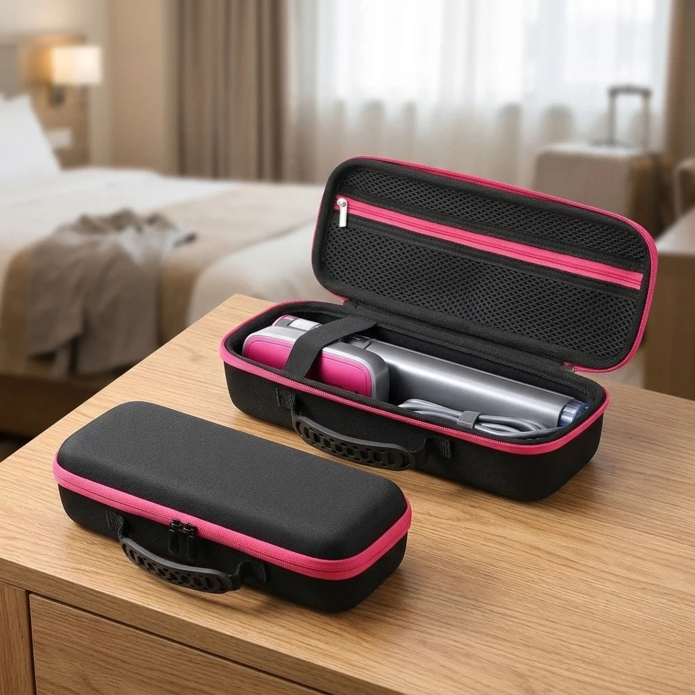 Portable Case For Jack&Rose Travel Steamers Organizer Bag With Mesh Pocket Features A Dedicated Mesh Pocket That Allows For Easy