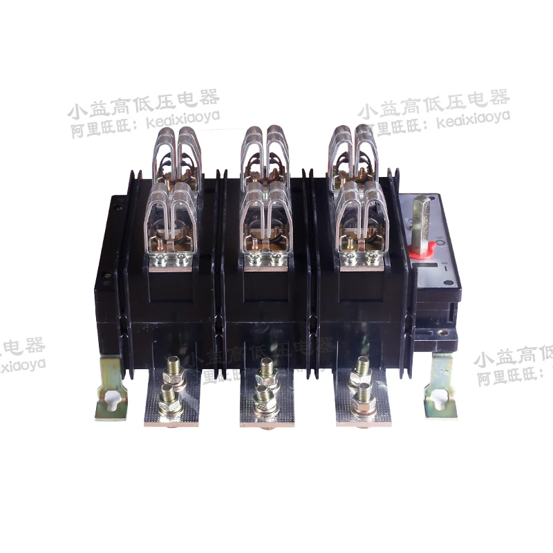 HH15 QSA-800/3 Disconnect Switch Fuse Group 800A/3 Knife Fusion Switch All Copper Thick Shanghai People