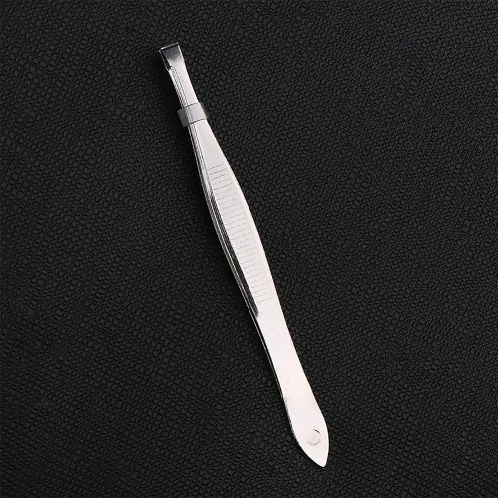 Stainless Steel Precision Tweezers 5Pcs Pro Eyebrow Hair Removal Beauty Tool