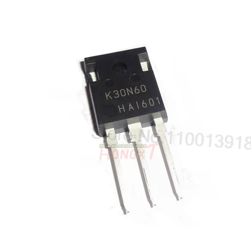 10PCS 100% NEW  K30N60 SKW30N60 TO-247 IGBT single tube 600V 30A