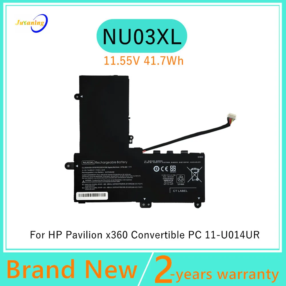 Laptop battery For hp Pavilion x360 Convertible PC Series NU03XL HSTNN-UB6V TPN-W117 TPN-C128