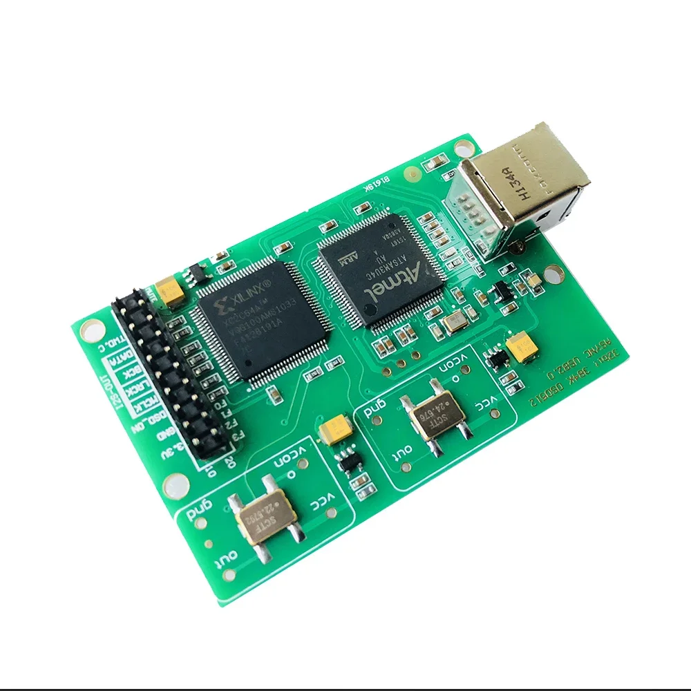 이탈리아 Amanero USB IIS 디지털 인터페이스, DSD512 지원, AK4497, ES9038, DAC 보드용, 32 비트/384kHz