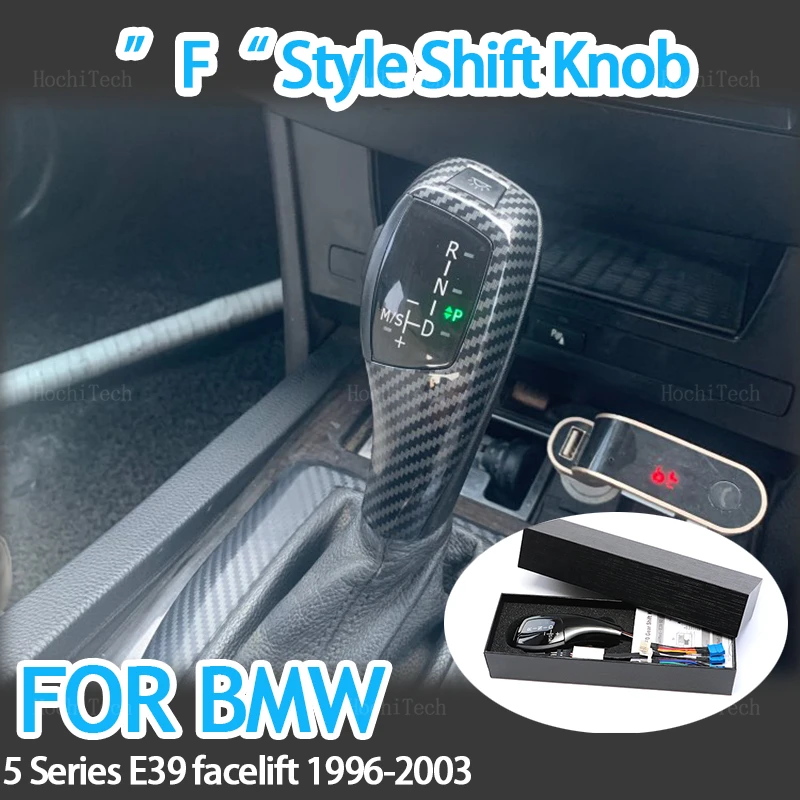 Car LED Gear Shift Knob Lever Stick Head for BMW 5 Series E39 520i 523i 525i 528i 530i 535i Facelift 1996-2003