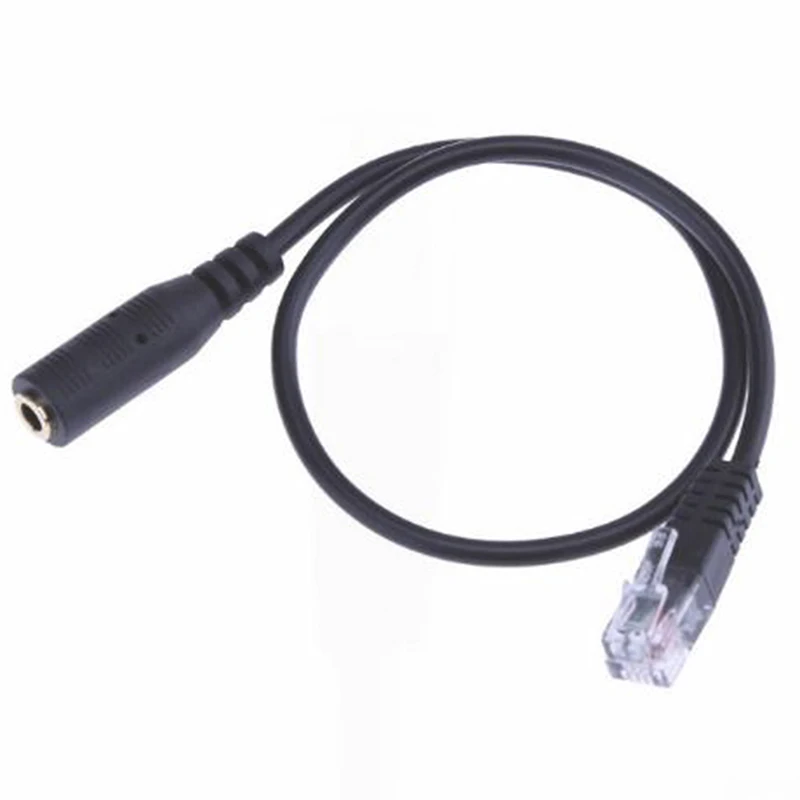 【Headset Buddy - Cable adaptador de auriculares para teléfono inteligente de 3,5 mm a RJ9, útil】