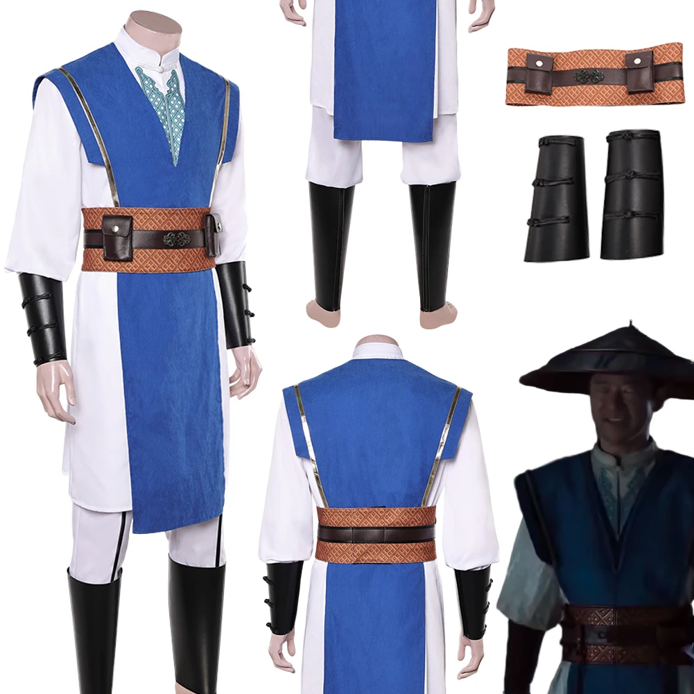 

Fantasia MK2 Raiden, одежда для косплея, фильм 2025, Mortal Kombat 2, костюм Disfraz, мужской костюм в стиле фэнтези, карнавальная праздничная одежда на Хэллоуин