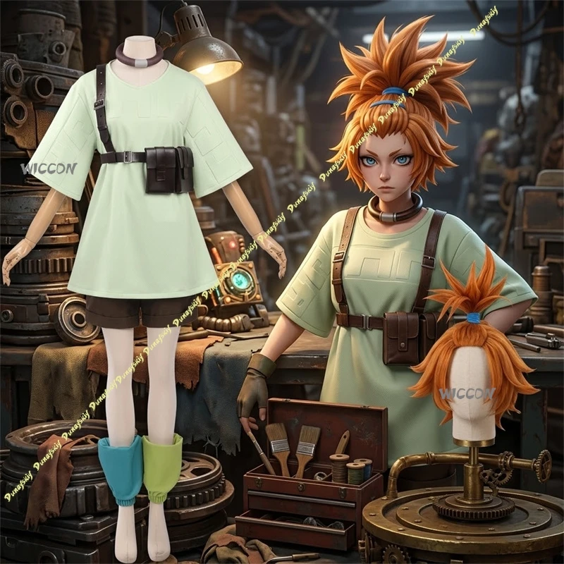 

Gachiakuta Costume Remlin Cosplay Costume Anime Game Roleplay Outfit Female Full Set Dress Party Performance Wear Collection