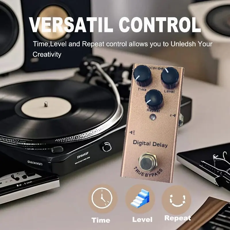 Electric Guitar Effect Pedal Overdrive/Distortion Crunch/US Dream/Chorus/Vintage Phase/Digital Delay/Tremolo Guitar Effect Pedal view 6