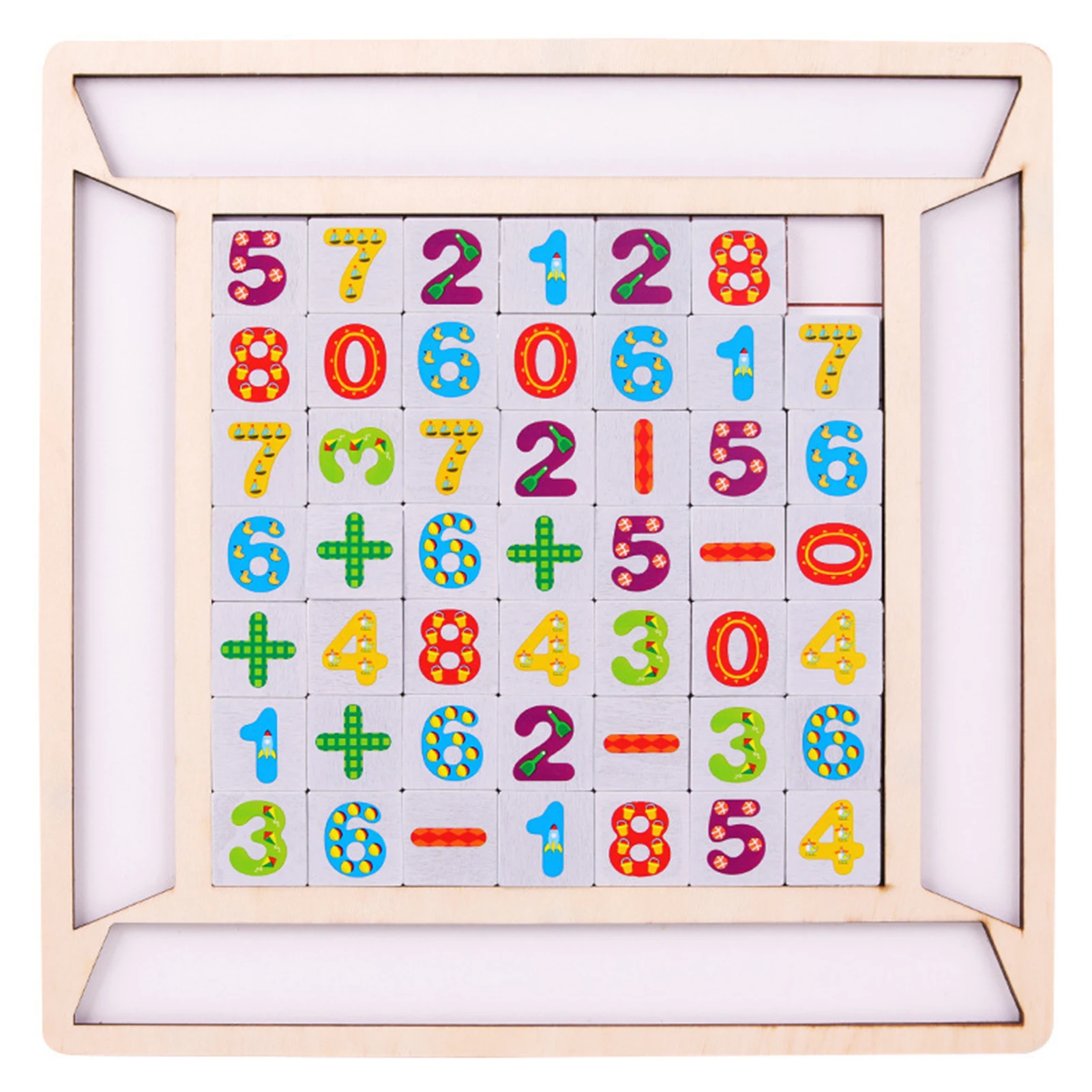 Kids Linking Game Wooden Toy Enlightenment Logical Thinking Training Educational Toys Birthday Gift