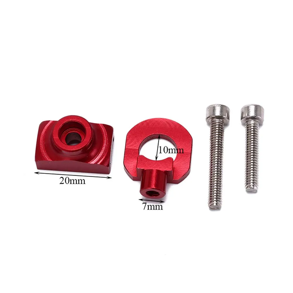 Bicycle Bikes Chain Tugs Adjuster Tensioner Aluminum Alloy BMX Fixie Fastener