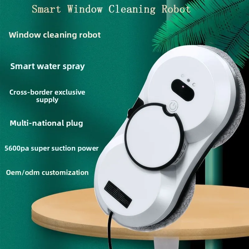 

Source Intelligent Spray Window Cleaning Robot Fully Automatic Dry Wet Ultra-thin for Home Glass