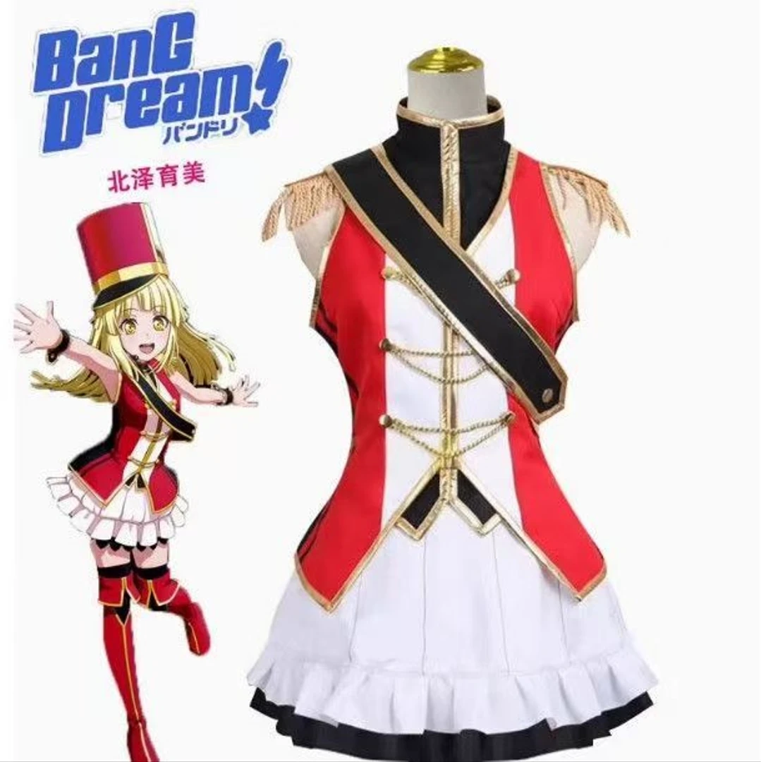 

Cosplay Costume Next-generation Girl Band BanGDream HelloHappyWorld Ikuhiko Kitazawa Cosplay Anime Costume Suitable Halloween