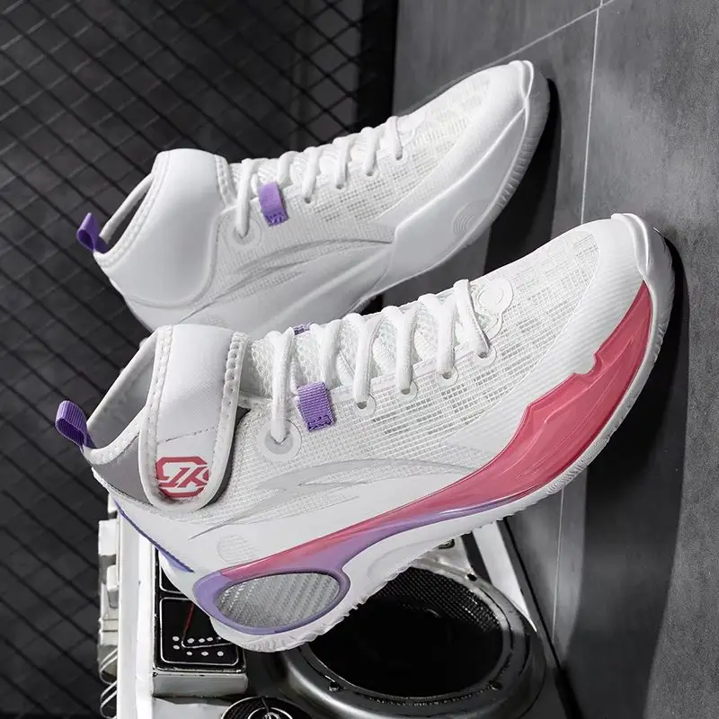 Super Cool Basketball Shoes Men Women Luxury Brand Outdoor Sport Shoe Unisex High Top Basketball Trainers Couples Basket Shoes