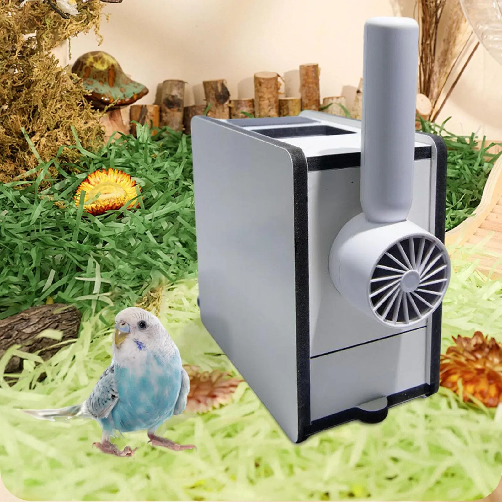 Desgranadora de Alimentos para Aves, Separador de Granos, Separador de Cáscaras de Mijo, Máquina de Cribado Manual de Madera para Tiendas de Cuidado de Aves, Limpieza de Alimentos para Aves