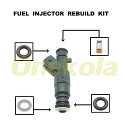 Fuel Injector Seal O-Ring Kit Seals Filters for 0280156264 Tiggo A5, T11 CHERY QIYUN3 2.0 TIGGO 1.8 2.0