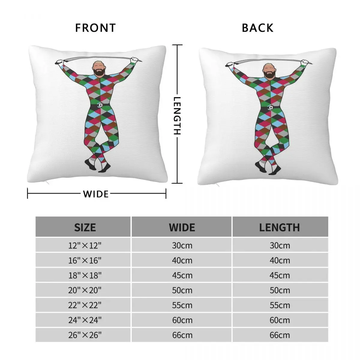 Parody Joe Marler A Clown Square Pillowcase Polyester Linen Velvet Pattern Zip Decor Pillow Case Room Cushion Cover 45x45