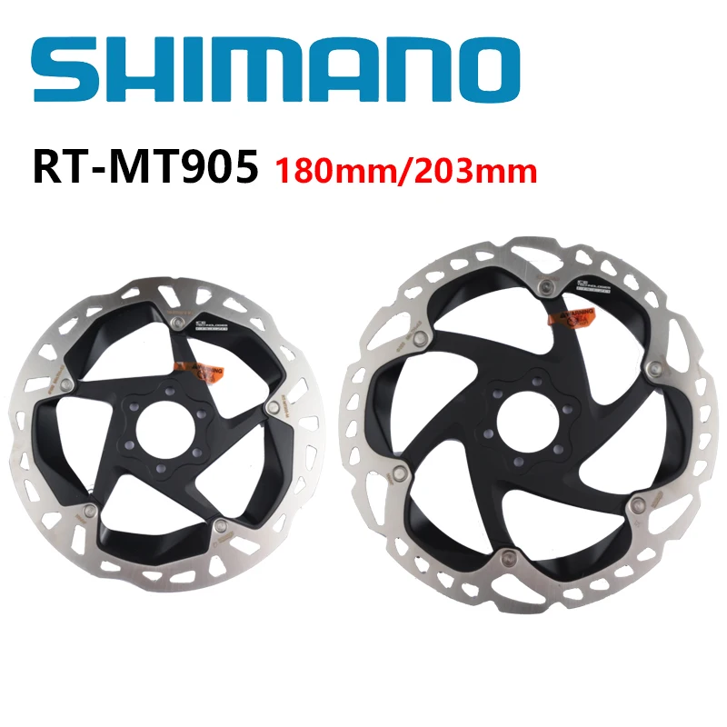 

Shimano XTR RT-MT905 6-Screw Disc Brake Rotor ICE TECHNOLOGIES FREEZA 203mm/180mm For MTB Mountain Bike Original Shimano Parts