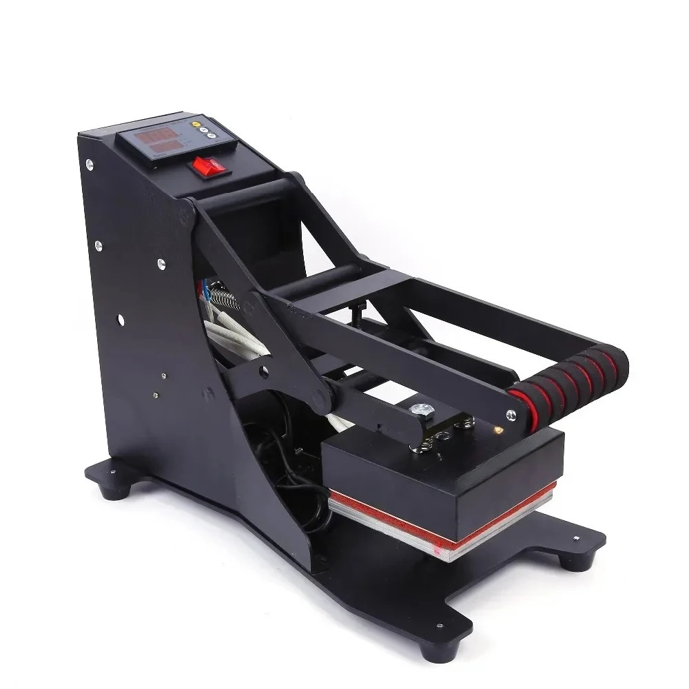12*12CM 15*15CM Manual Small Logo Heat Press Printer Logo Heat Press Printer Machine Upper And Down