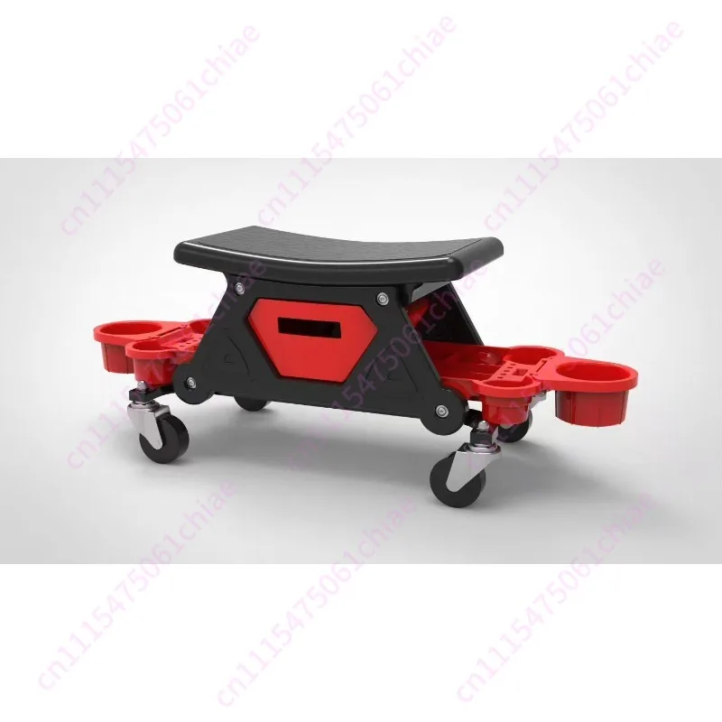 Car wash beauty polishing construction stool wash beauty trolley translation trolley skirt film car clothes construction trolley