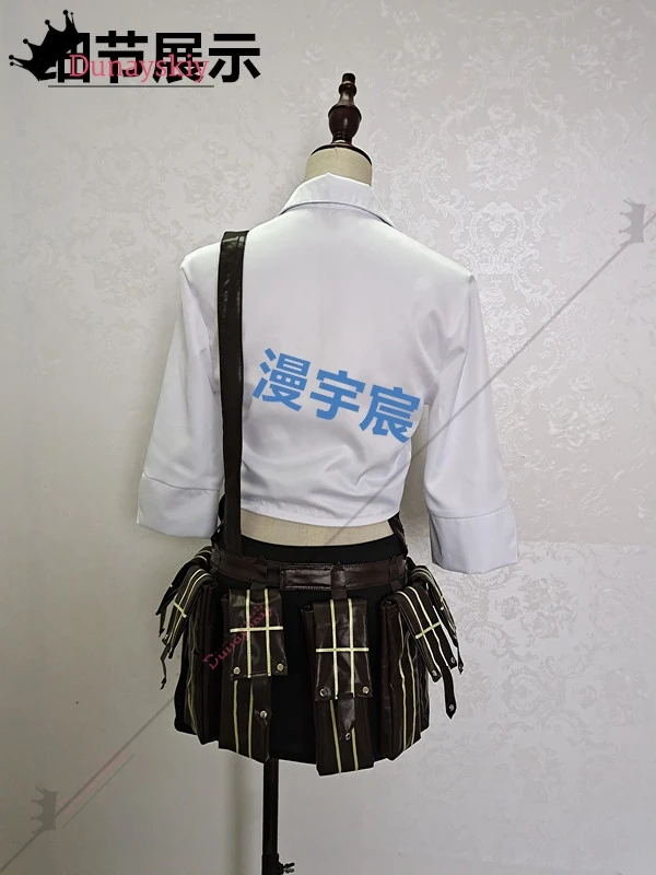 لعبة DMC 5 فولت سيدة ماري تأثيري ازياء قميص + التنانير القصيرة فساتين حريمي أنيمي سيدة ملابس شعر مستعار الدعامة لعب الأدوار الدعاوى فستان