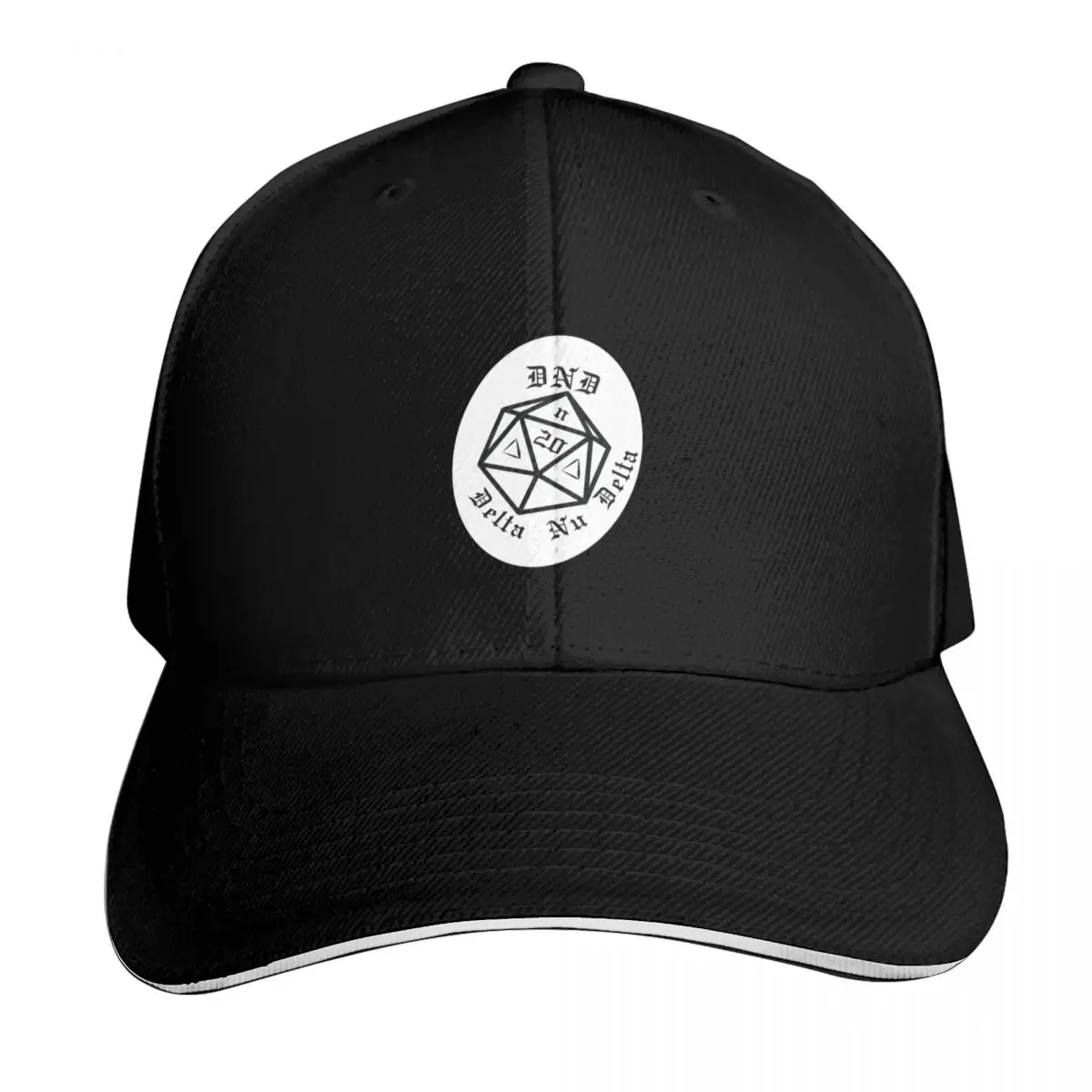 DND frat Delt Nu Delta Baseball Cap Curved Brim Classic Fit Low Profile Unstructured Unisex for Men Women