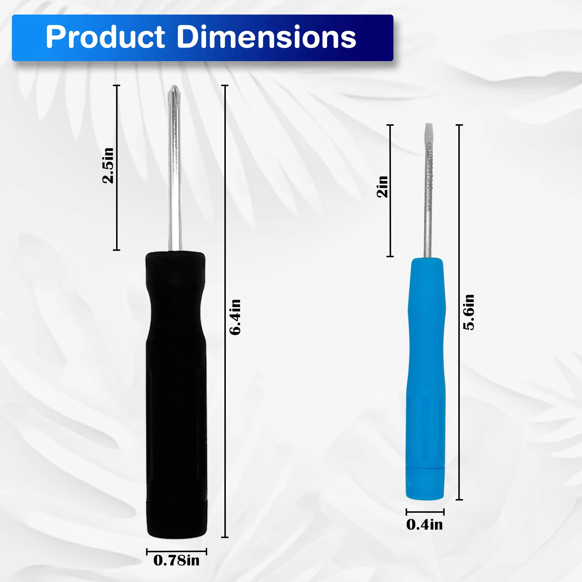 Screwdriver Diversion Safe 2 Pack Philips head Flat Head Screwdrivers Hidden Secret Compartment to Hide Money Small Items Small