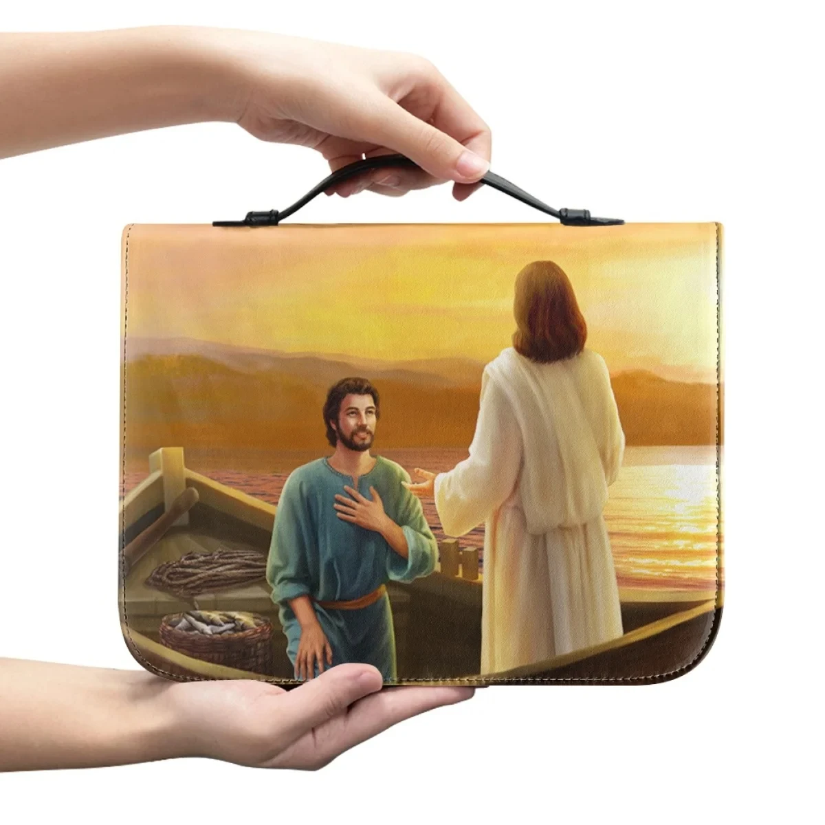 The Lord Has Been Good To Me Bible Bag Handbag for Women Leather Bible Bag Study Book Holy Storage Boxes Practical Bible Case