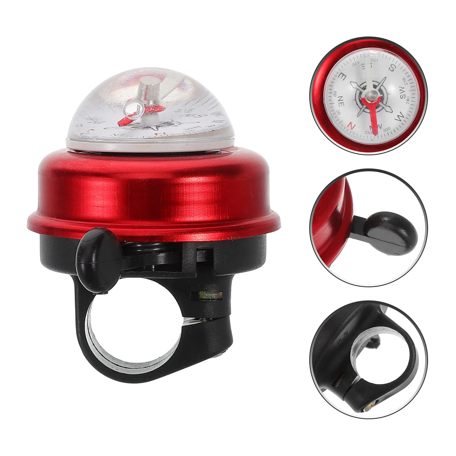 

Kid Bike Bell Mini Loud Portable Cycling Bell for Kids Tricycle Scooter Accessories Bicycle Horn Compass