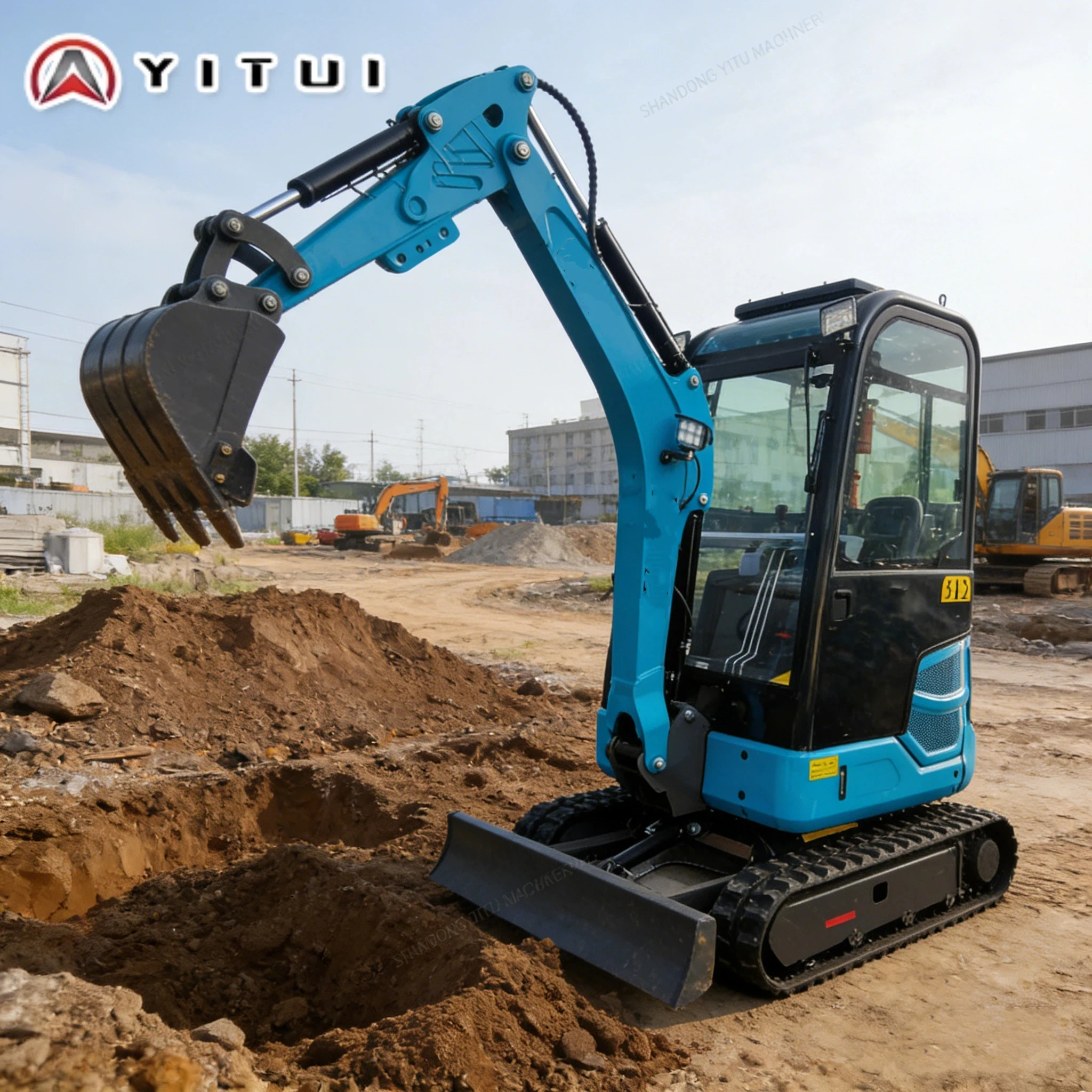 2026 Factory Direct Sale Epa Euro 5 Mini Excavators After Sale Service 2.0 Ton Mini Excavators Support Customized view 5
