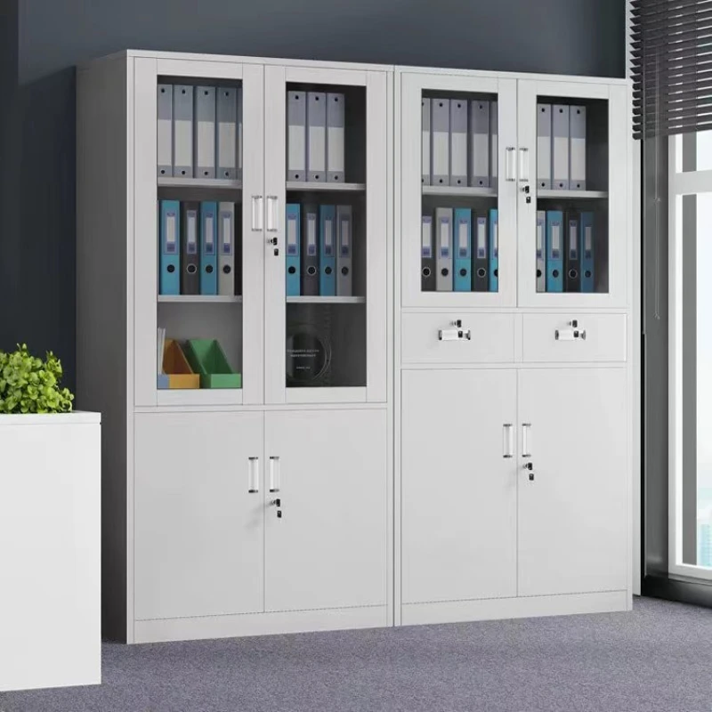 

File cabinet Office data filing cabinet Iron sheet thickened with lock Financial certificate storage