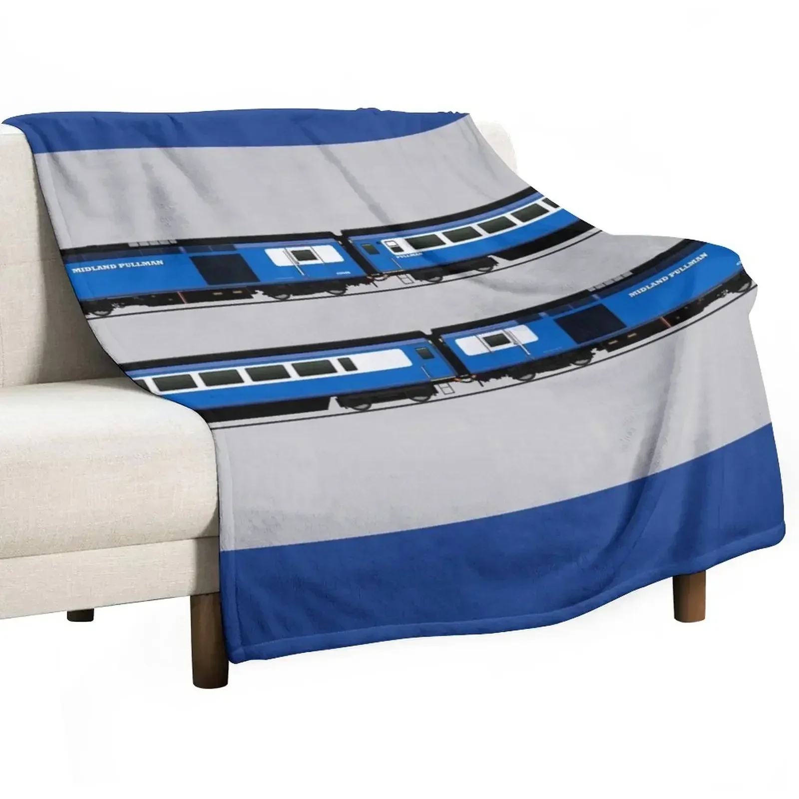 

MIDLAND PULLMAN HST Throw Blanket Compact Warm Blanket for Car Road Trip