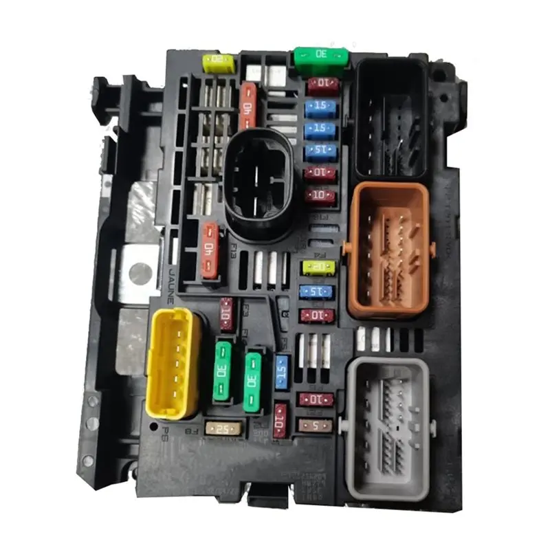 ABRW-New Engine Fuse Box R04 6500HH 6500FT 6500KQ 9807028880 For 307 308 807 Citroen C4 Servo Box Protection Module