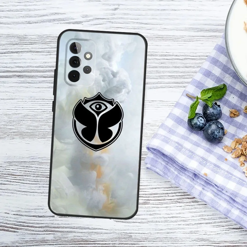 Music Festival Tomorrowlands Phone Case For Samsung Galaxy A13,A21s,A22,A31,A32,A52,A53,A71,A80,A91 Soft Black Phone Cover image 3