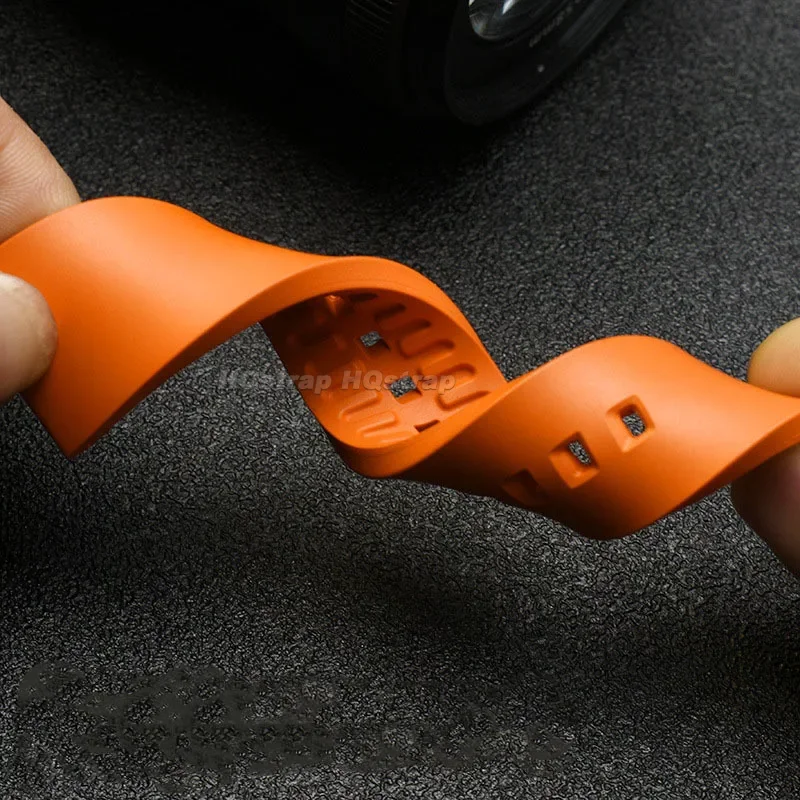 Силиконовый ремешок 18 мм, 19 мм, 20 мм, 21 мм, 22 мм, 24 мм, быстросъемный ремешок для часов Rolex для браслета Omega, водонепроницаемый универсальный Wristabnd