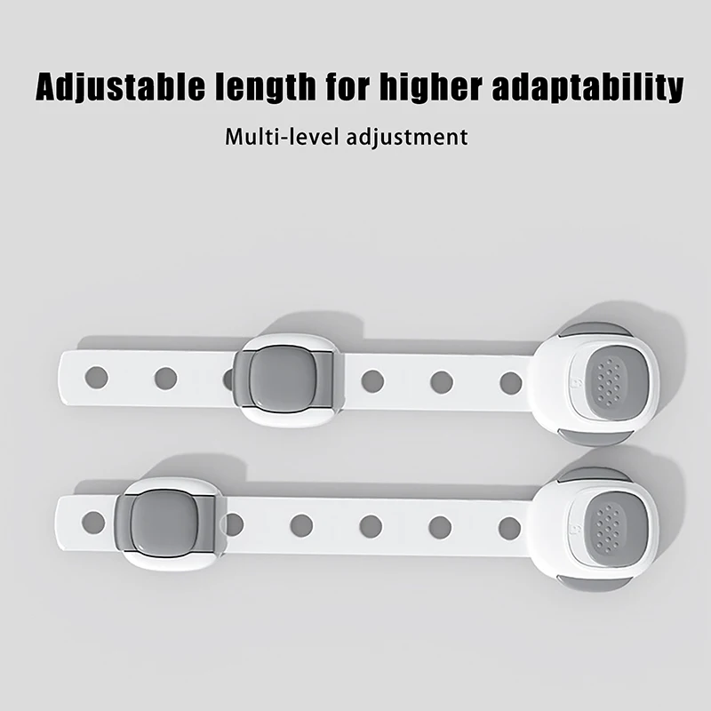 1/4PCS Window Refrigerator Adjustable Lock Child Proof Door Lock Multi-use Closet Door Latch Door Knob Safety Cover For Children