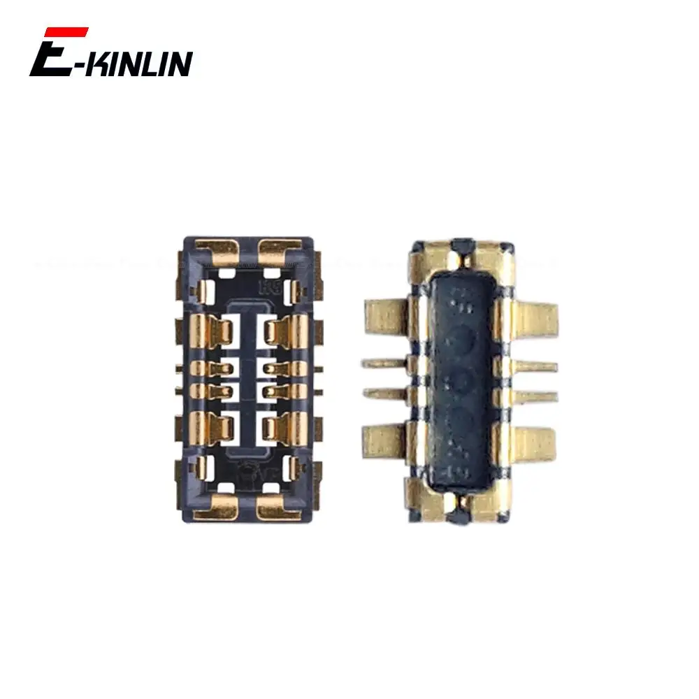 Soporte de contacto para conector de batería FPC en línea, 2 unidades por lote, para Huawei Mate 9 10 Pro Lite, piezas de placa base lógica