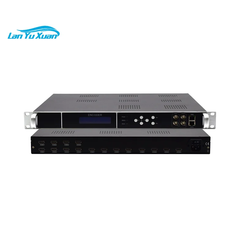 Multiple Input Ip Asi FULL HD to Video IP Encoder H.264 with ASI Multiplexing