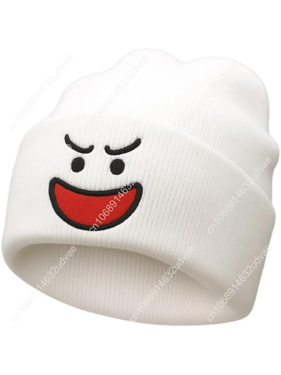 

Ohjijinn Anime Beanie Knit Hats, Winter Soft Headwear Funny Hat for Men Women Unisex